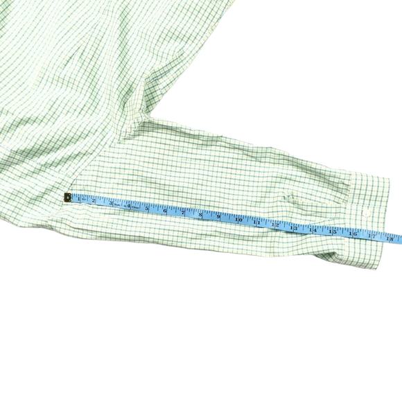 Eddie Bauer Shirt 3/4 Sleeve Green Button Front Women’s Large Wrinkle Free‎ - Picture 7 of 12